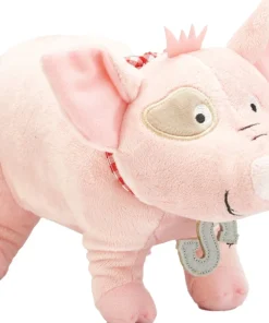 Bambolino Toys knuffel Fien & Teun sebastiaan roze 17 x 10 x 26 cm