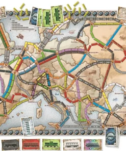 Bordspel Ticket to Ride - Europe 8+ jr