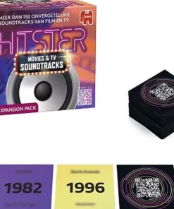 Jumbo kaartspel Hitster soundtracks 4+ jr