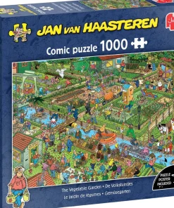 Jumbo puzzel Jan van Haasteren de volkstuintjes 68 x 49 cm 1000 stukjes