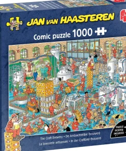 Jumbo puzzel Jan van Haasteren De ambachtelijke Brouwerij 68 x 49 cm 1000 stukjes