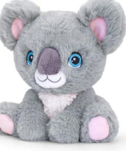 Keel Toys knuffel koala grijs H 16 cm
