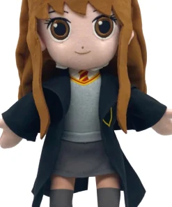 Warner Bros knuffel Harry Potter hermelien zwart / bruin 9 x 17 x 30,5 cm